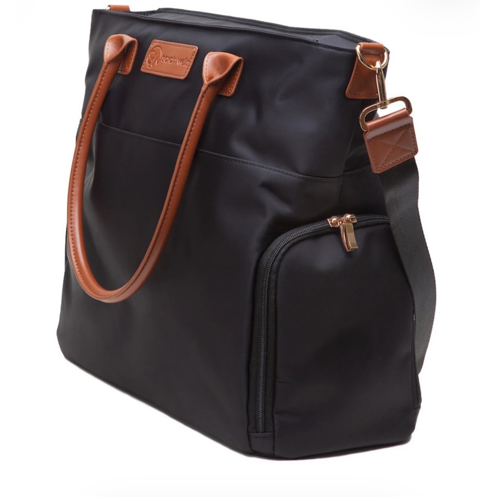 Abby Black Tote Bag
